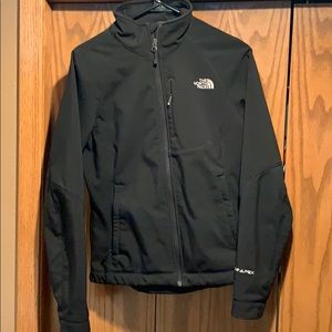 Black north face jacket, size medium